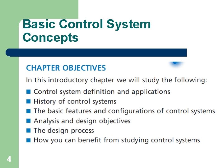 Basic Control System Concepts 4 