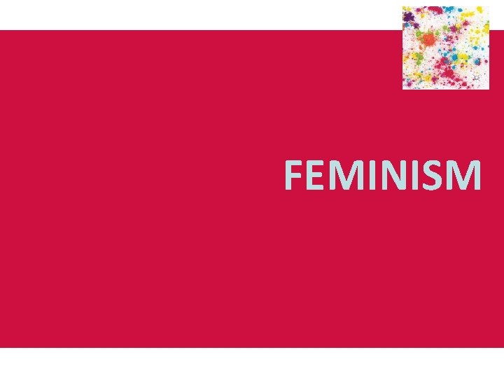 FEMINISM 