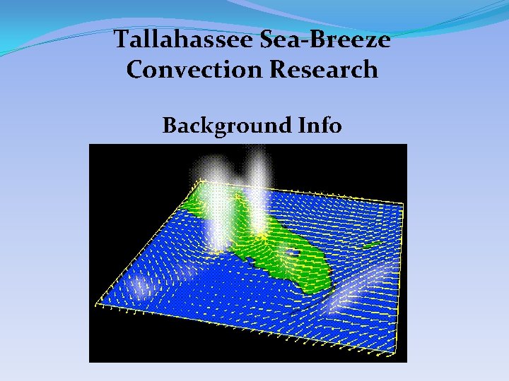 Tallahassee Sea-Breeze Convection Research Background Info 