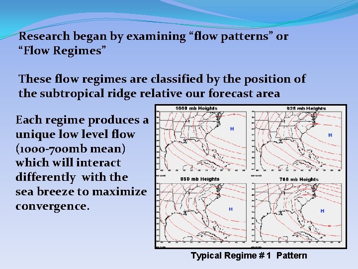 Research began by examining “flow patterns” or “Flow Regimes” These flow regimes are classified