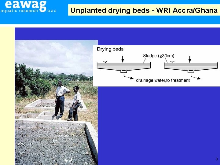 Unplanted drying beds - WRI Accra/Ghana 3 