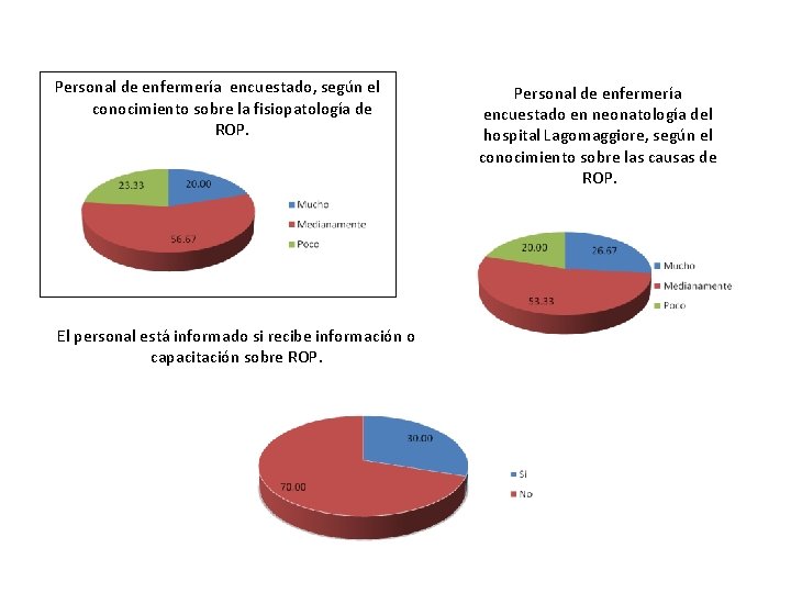 Personal de enfermería encuestado, según el conocimiento sobre la fisiopatología de ROP. El personal