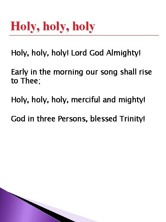 come join the dance of trinity lyrics