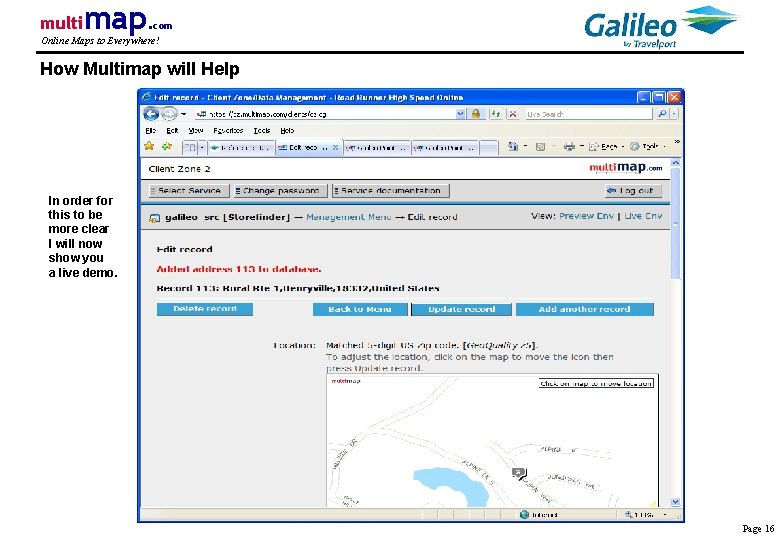 multi map. com Online Maps to Everywhere! How Multimap will Help In order for