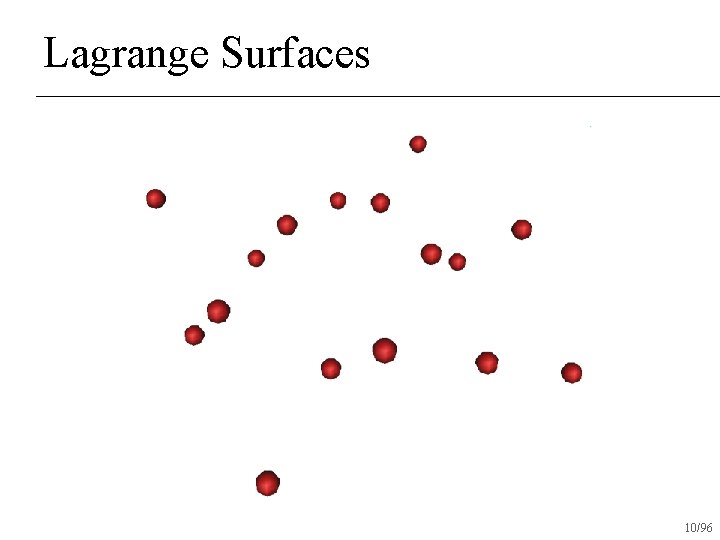 Lagrange Surfaces 10/96 