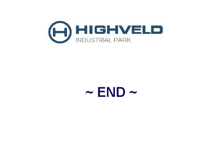~ END ~ ~ END ~