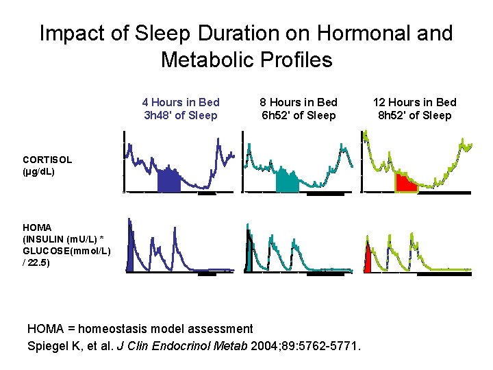 Impact of Sleep Duration on Hormonal and Metabolic Profiles 4 Hours in Bed 3 Impact of Sleep Duration on Hormonal and Metabolic Profiles 4 Hours in Bed 3