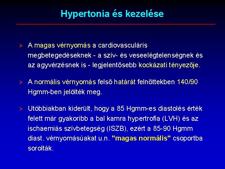 sziv hypertonia)
