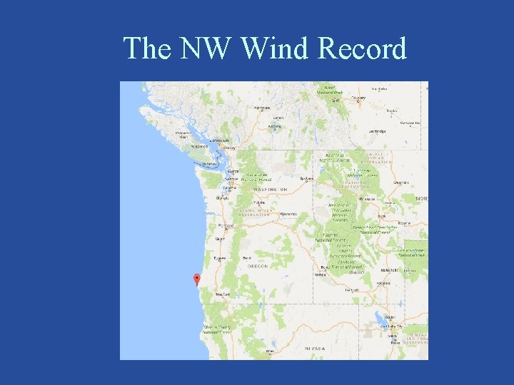 The NW Wind Record 