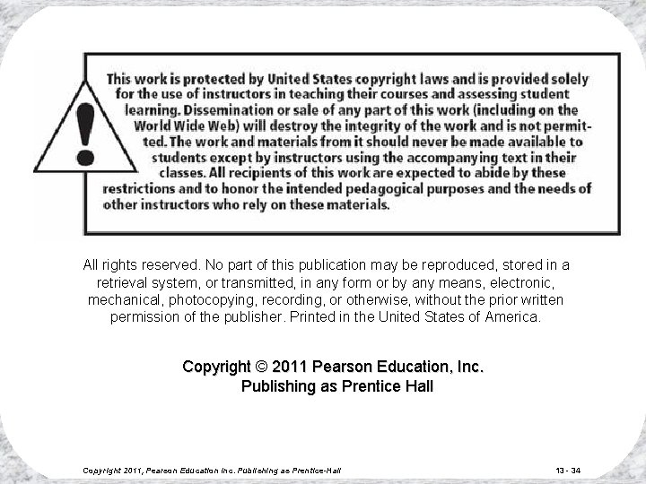 All rights reserved. No part of this publication may be reproduced, stored in a All rights reserved. No part of this publication may be reproduced, stored in a
