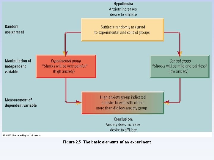 Figure 2. 5 The basic elements of an experiment 