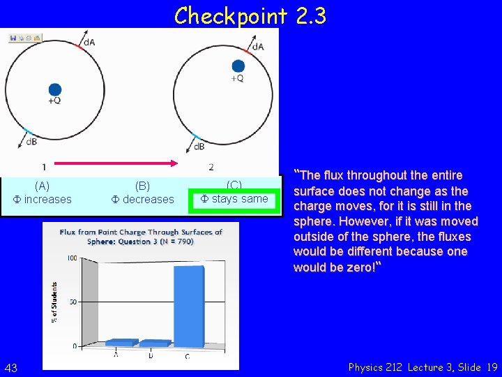 Checkpoint 2. 3 (A) F increases 43 (B) F decreases (C) F stays same