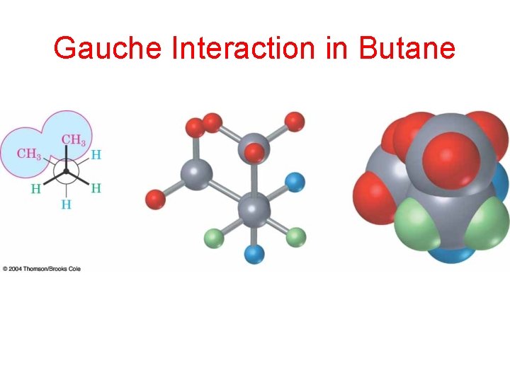 Gauche Interaction in Butane 