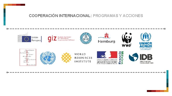 COOPERACIÓN INTERNACIONAL: PROGRAMAS Y ACCIONES 