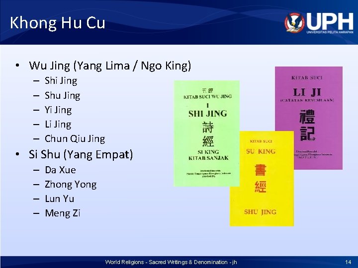 Khong Hu Cu • Wu Jing (Yang Lima / Ngo King) – – – Khong Hu Cu • Wu Jing (Yang Lima / Ngo King) – – –