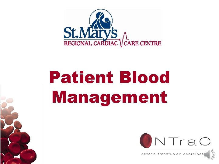 Patient Blood Management 