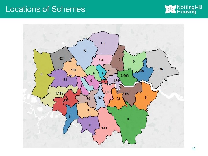 Locations of Schemes 16 