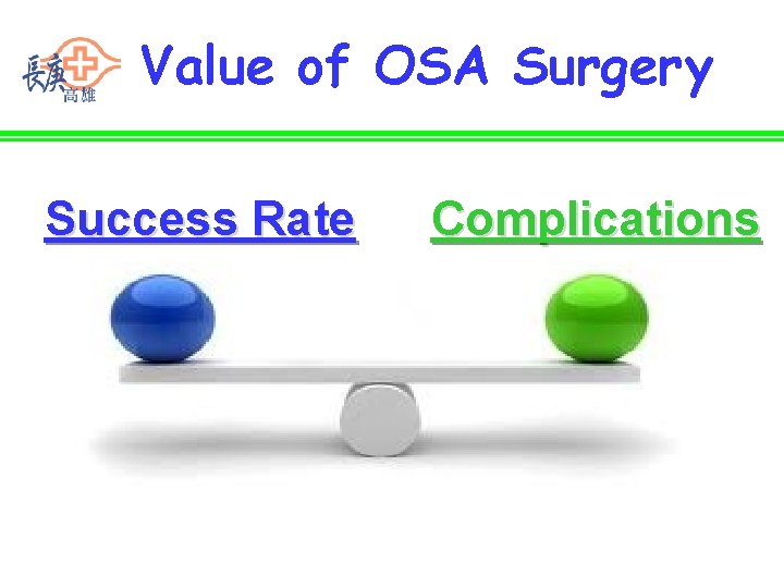 Value of OSA Surgery Success Rate Complications 