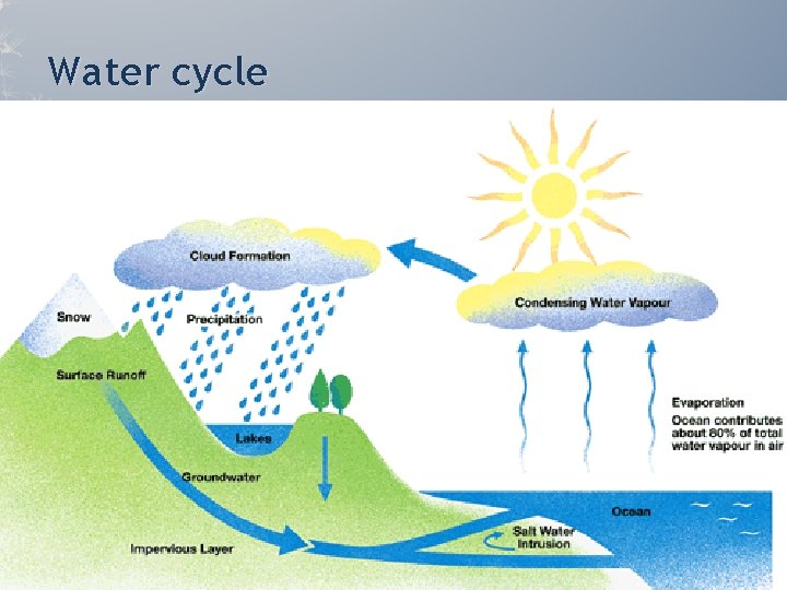 Water cycle Water cycle