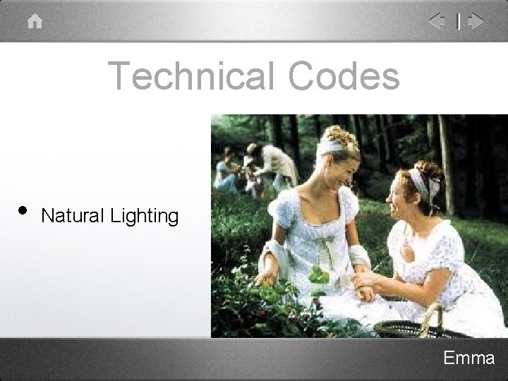 Technical Codes • Natural Lighting Emma 