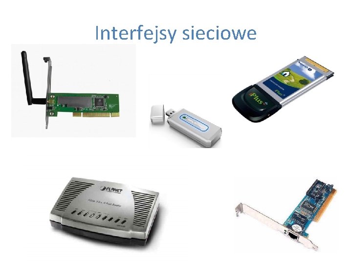 Interfejsy sieciowe 