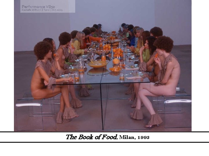 The Book of Food, Milan, 1993 