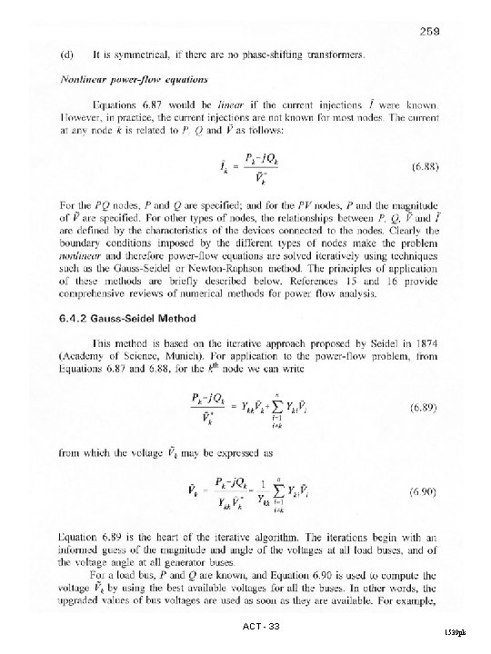 ACT - 33 1539 pk 