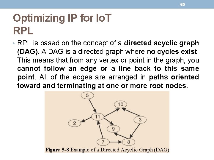 65 Optimizing IP for Io. T RPL • RPL is based on the concept 65 Optimizing IP for Io. T RPL • RPL is based on the concept