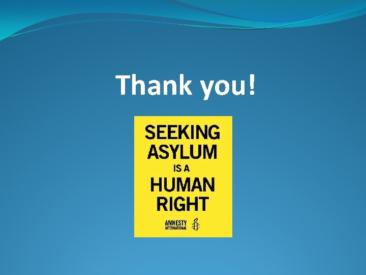 Thank you! Thank you!