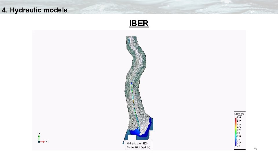 4. Hydraulic models IBER 23 