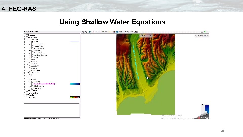 4. HEC-RAS Using Shallow Water Equations 25 