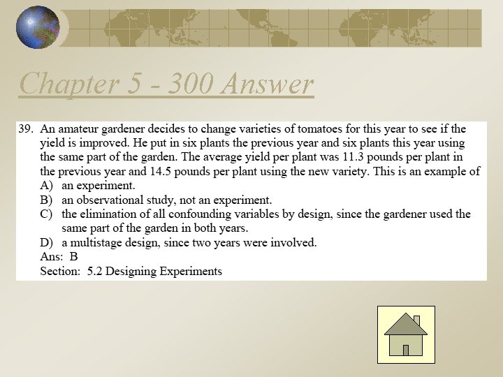 Chapter 5 - 300 Answer 