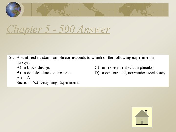 Chapter 5 - 500 Answer 