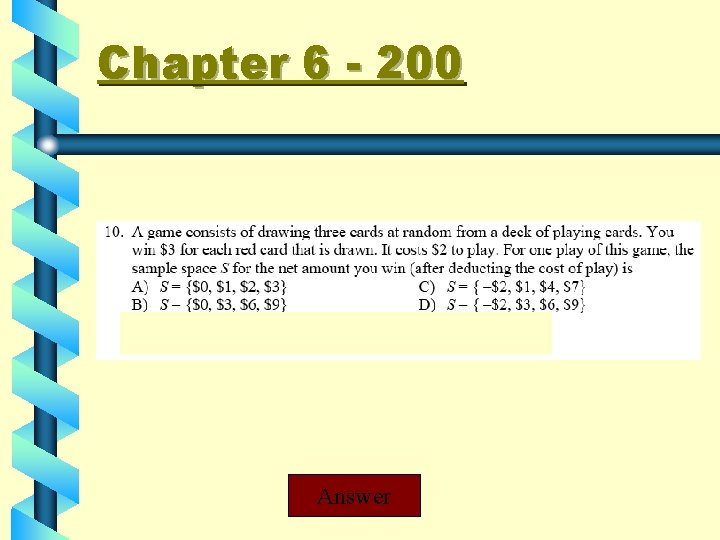 Chapter 6 - 200 Answer 