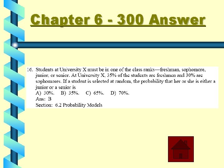 Chapter 6 - 300 Answer 