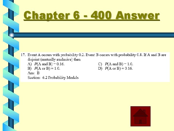 Chapter 6 - 400 Answer 