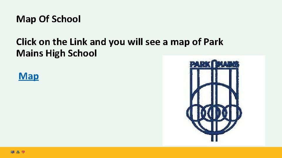 Map Of School Click on the Link and you will see a map of