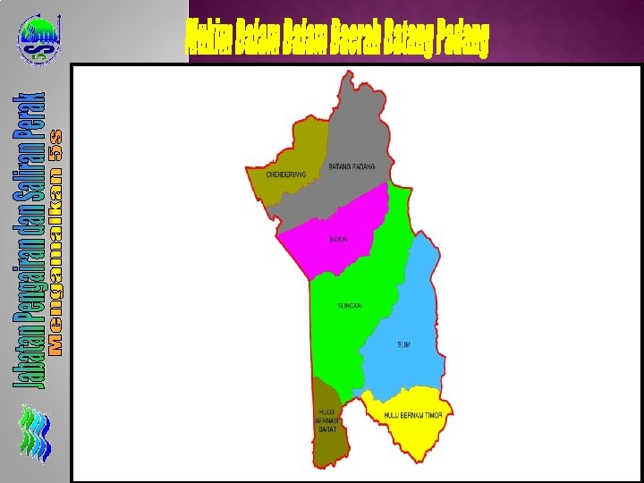 MUKIM SUNGAI TERAP KELUASAN : 103. 618 Km Persegi KEPADATAN : 30, 694 Penduduk