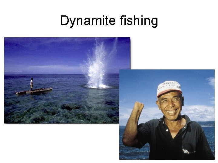 Dynamite fishing 