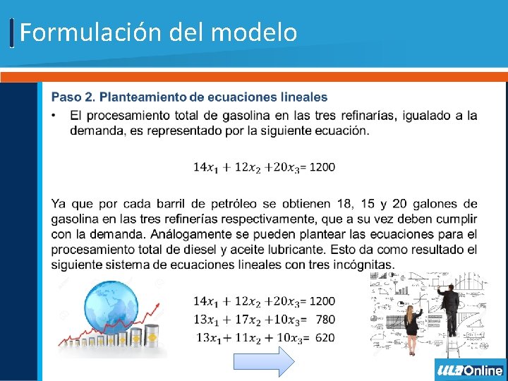 Formulación del modelo • 