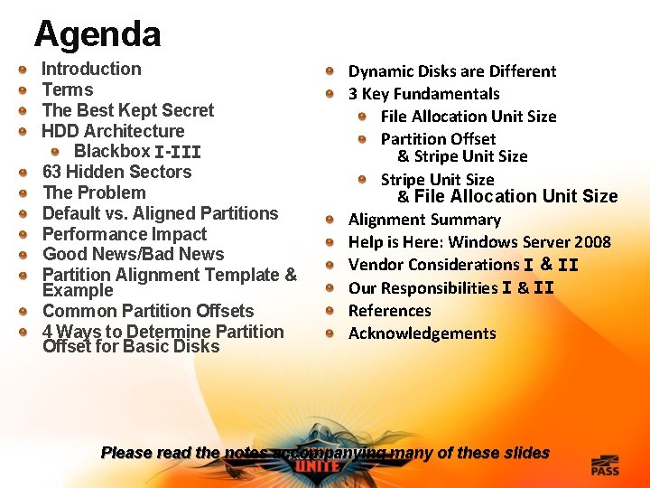 Agenda Introduction Terms The Best Kept Secret HDD Architecture Blackbox I-III 63 Hidden Sectors