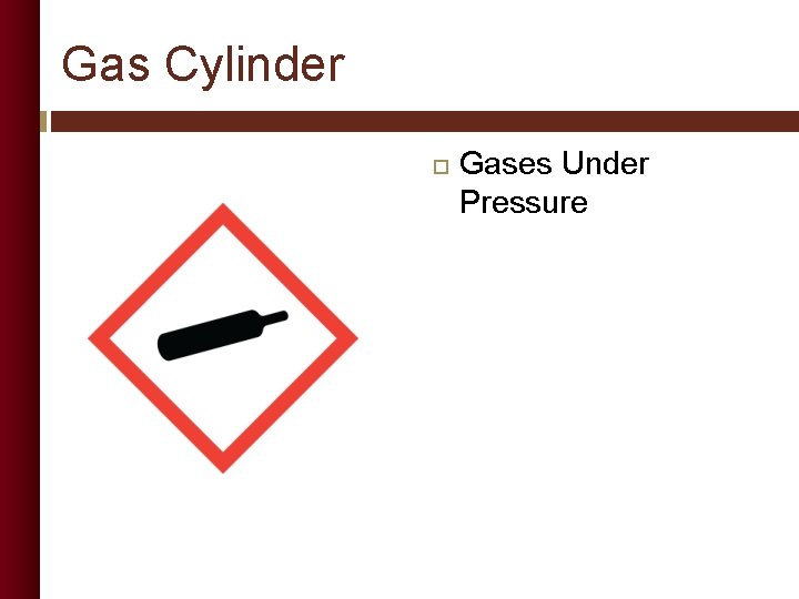 Gas Cylinder Gases Under Pressure 