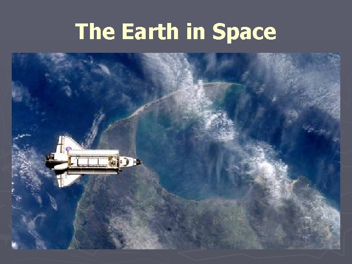 The Earth in Space 