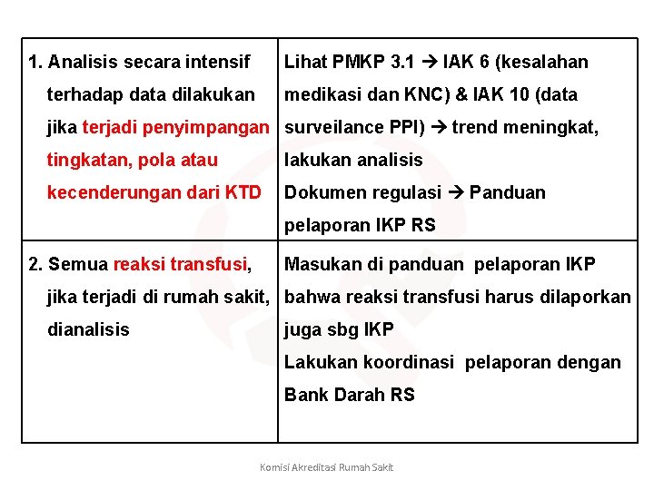 Lihat PMKP 3. 1 IAK 6 (kesalahan 1. Analisis secara intensif terhadap data dilakukan