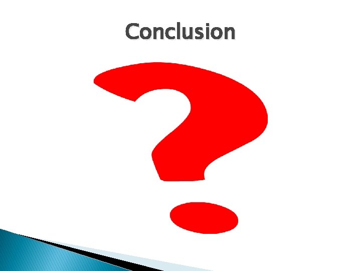 Conclusion 