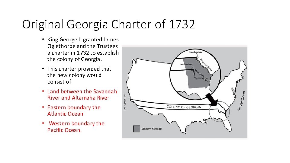 Original Georgia Charter of 1732 • King George II granted James Oglethorpe and the Original Georgia Charter of 1732 • King George II granted James Oglethorpe and the