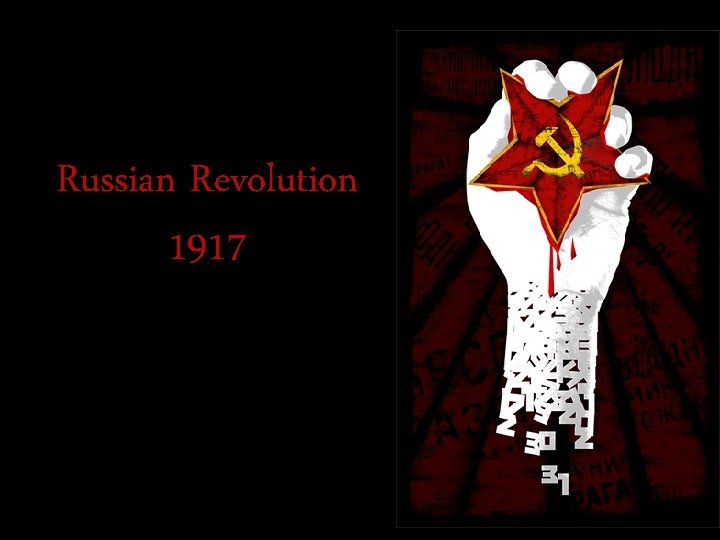 Russian Revolution 1917 