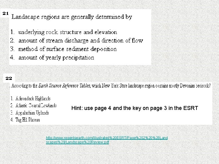 21 22 Hint: use page 4 and the key on page 3 in the