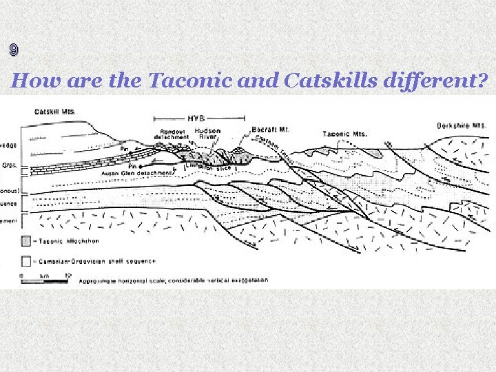 9 How are the Taconic and Catskills different? 