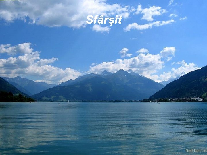 Sfârşit 